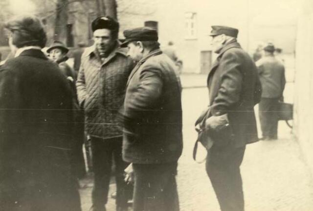 Taubenmarkt in Kölleda 1972