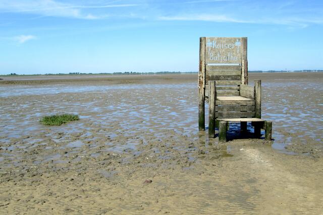 Der Stuhl des Kaisers Butjatha. Wilfried Gerdes ist als 13. Kind in Eckwarderhörne (Butjadingen) geboren worden. Als Bau- und Möbeltischler und nach Studien im vorderen Orient stieß er 1975 auf die Künstlergruppe „Freie Akademie Oldenburg“. Dieser schloss er sich an und gab sich fortan den Namen Butjatha. Seine Lehrer waren Anatol und Joseph Beuys.