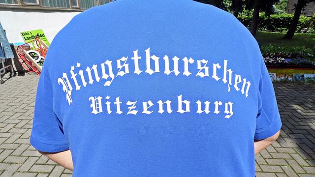 Pfingstsonntag bei den Pfingstburschen in Vitzenburg am 4.6.2017 !