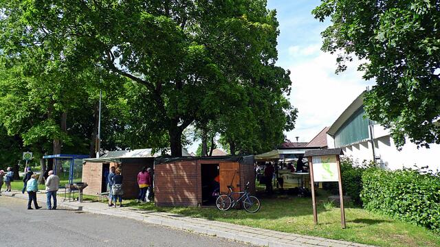 Pfingstsonntag bei den Pfingstburschen in Vitzenburg am 4.6.2017 !