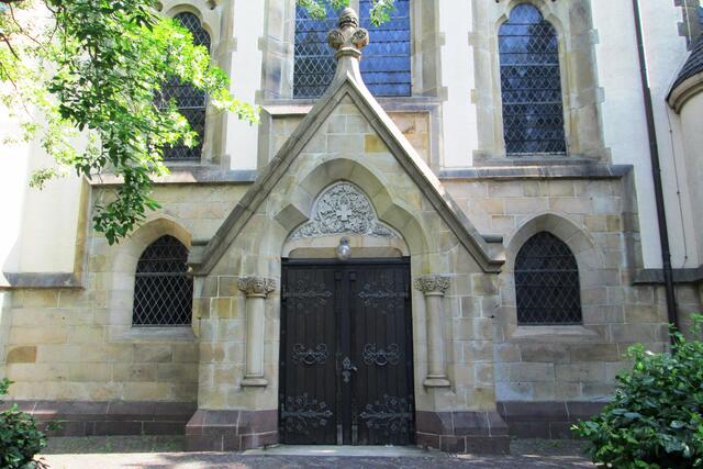 Das Portal der Garnisonskirche.