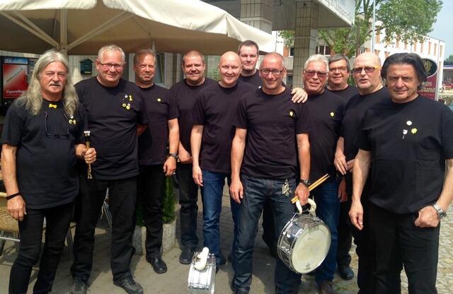 Die Veteranos 2017. Jürgen Winkler fehlt leider auf dem Bild.