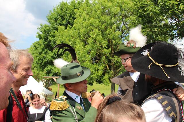 Glückwunsch vom "großen" König.