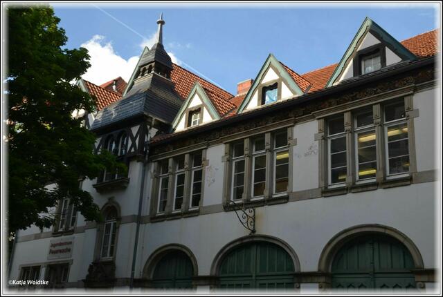 In der alten Feuerwache hat seit den 1970er Jahren das Jugendzentrum Feuerwache seine Räume (Foto: Katja Woidtke)