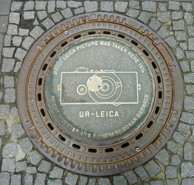 Wetzlar ist eng mit der Firma Leica verbunden. Das erste Foto entstand hier 1914.