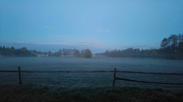 Eine wunderschöne Stimmung in Blau. Eine besondere Atmosphäre umgab mich ich an diesem Morgen.
