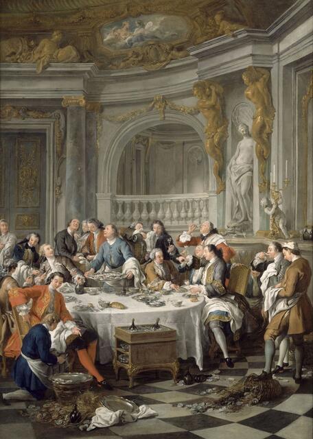 Austernfrühstück 1734 J.F. du Troy