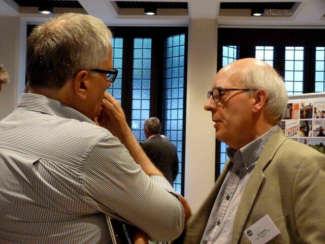 Ulli Kowalke, 1. VEN-Vorsitzender im Gespräch