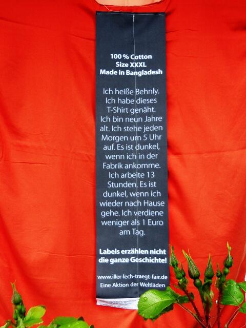 Ohne Worte, so etwas nennt man Ausbeutung