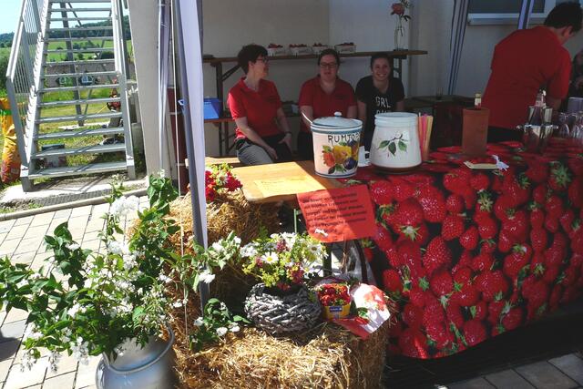 Erdbeerstand
