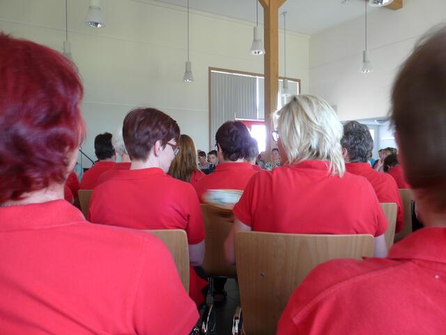 Aus der hinteren Reihe