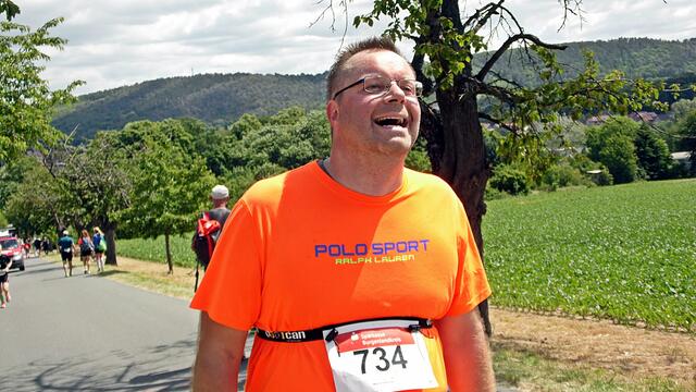 Startnummer 734 - Kiztka Michael/ Platz 203-37 / 10 km W 40 !
