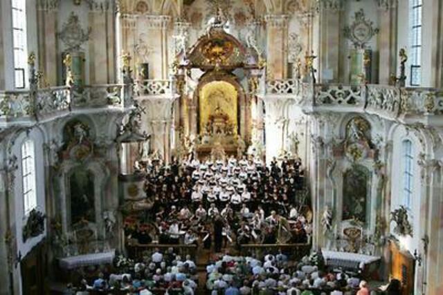Birnauer Kantorei in der Basilika | Foto: © Bild: www.ueberlingen-bodensee.de CC