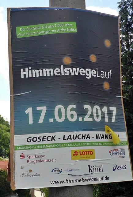 Der 6. HimmelswegeLauf 17. Juni 2017 !