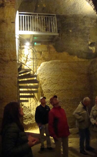 Das ist der schönste Keller, berichtete di Schwandorferin