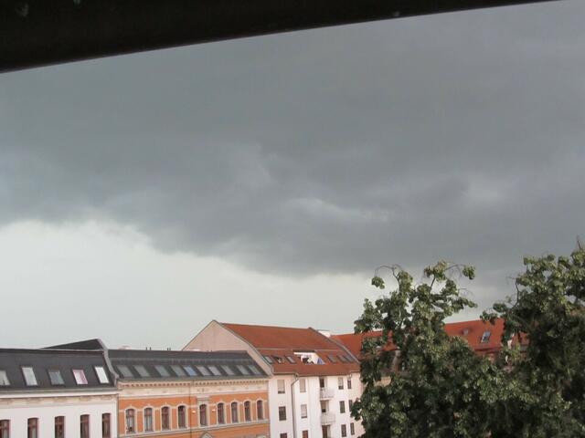 Gewitter/Unwetter über Leipzig