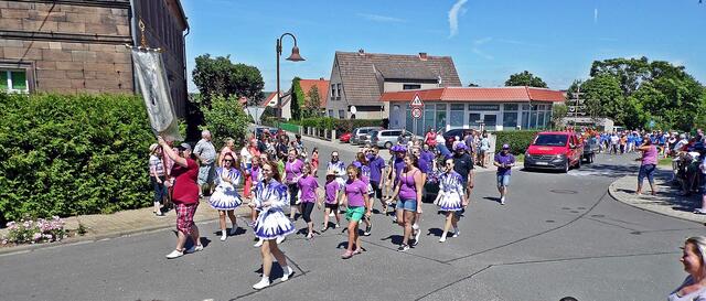 Der Festumzug zum 70.zigsten Jubiläum des Nebraer Carnevals Verein / 2.6.2017 !