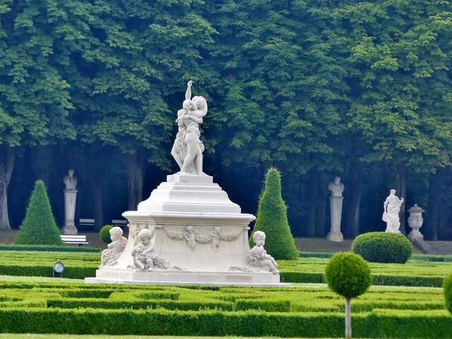 Gartenanlage des Schlosses