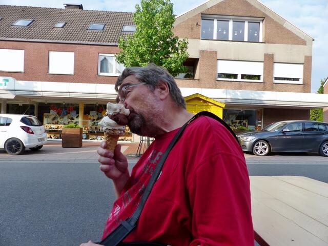 zum Abschluß ein Eis