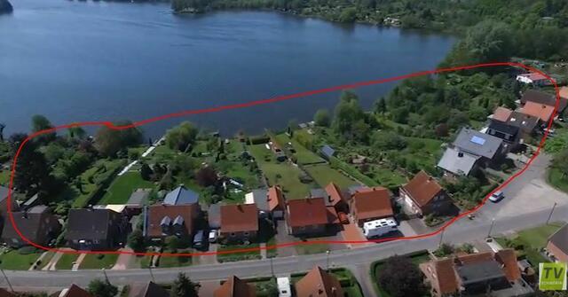 Screenshot TV Schwerin-Am Ufer soll der Radweg verlaufen