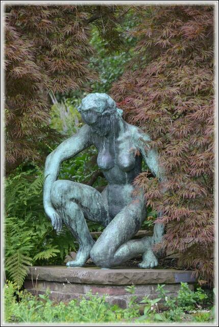 Stadtpark Hannover - "Knieende" von Georg Kolbe aus dem Jahr 1933 (Foto: Katja Woidtke)