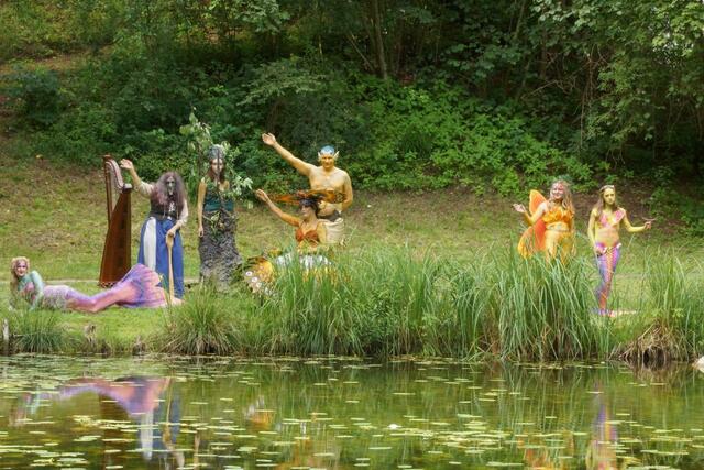 Neptuns Reich beim Wasserschloss Pichl