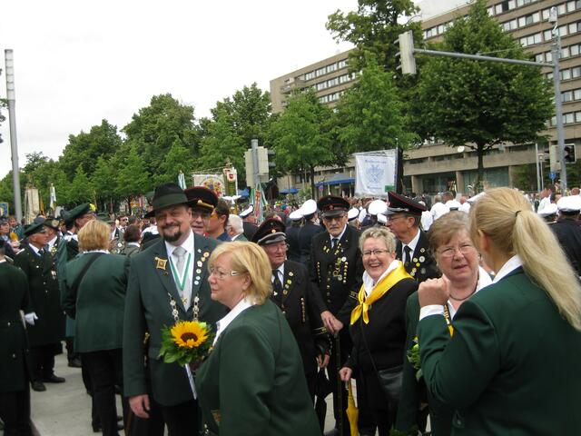 Limmer Schützen und Kameraden vom Bergmannsverein
