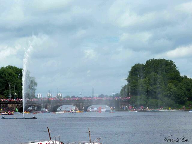 Kunstregen, Binnenalster