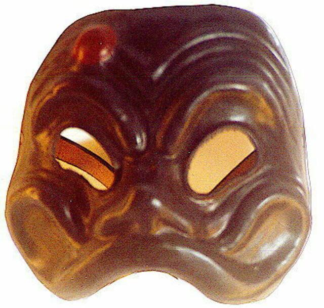 Arlecchino erkennt man an der roten Beule/Furunkel