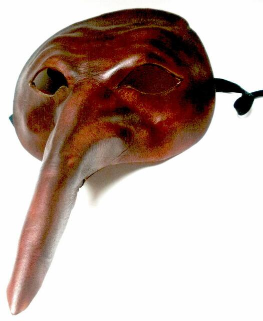 Der Capitano mit Vogelmaske