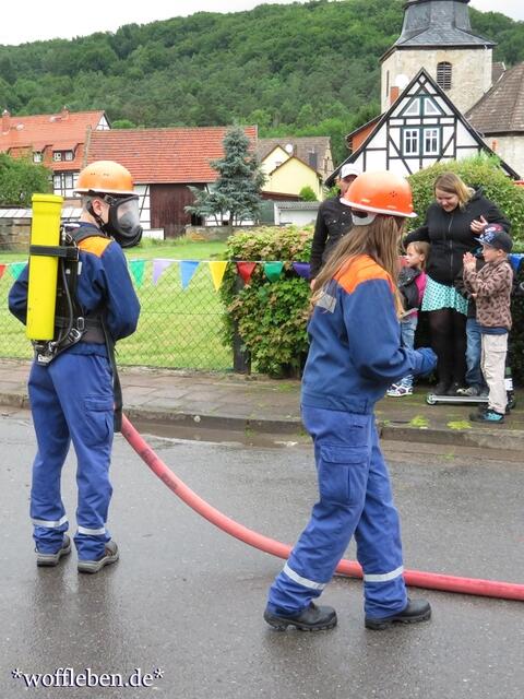 Auch als Jungkamerad muss man im Team arbeiten.