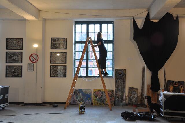 Aufbau - Impressionen vom SNNTG FESTIVAL - SNNTG ist Musik, SNNTG ist Kunst, SNNTG ist Kultur.