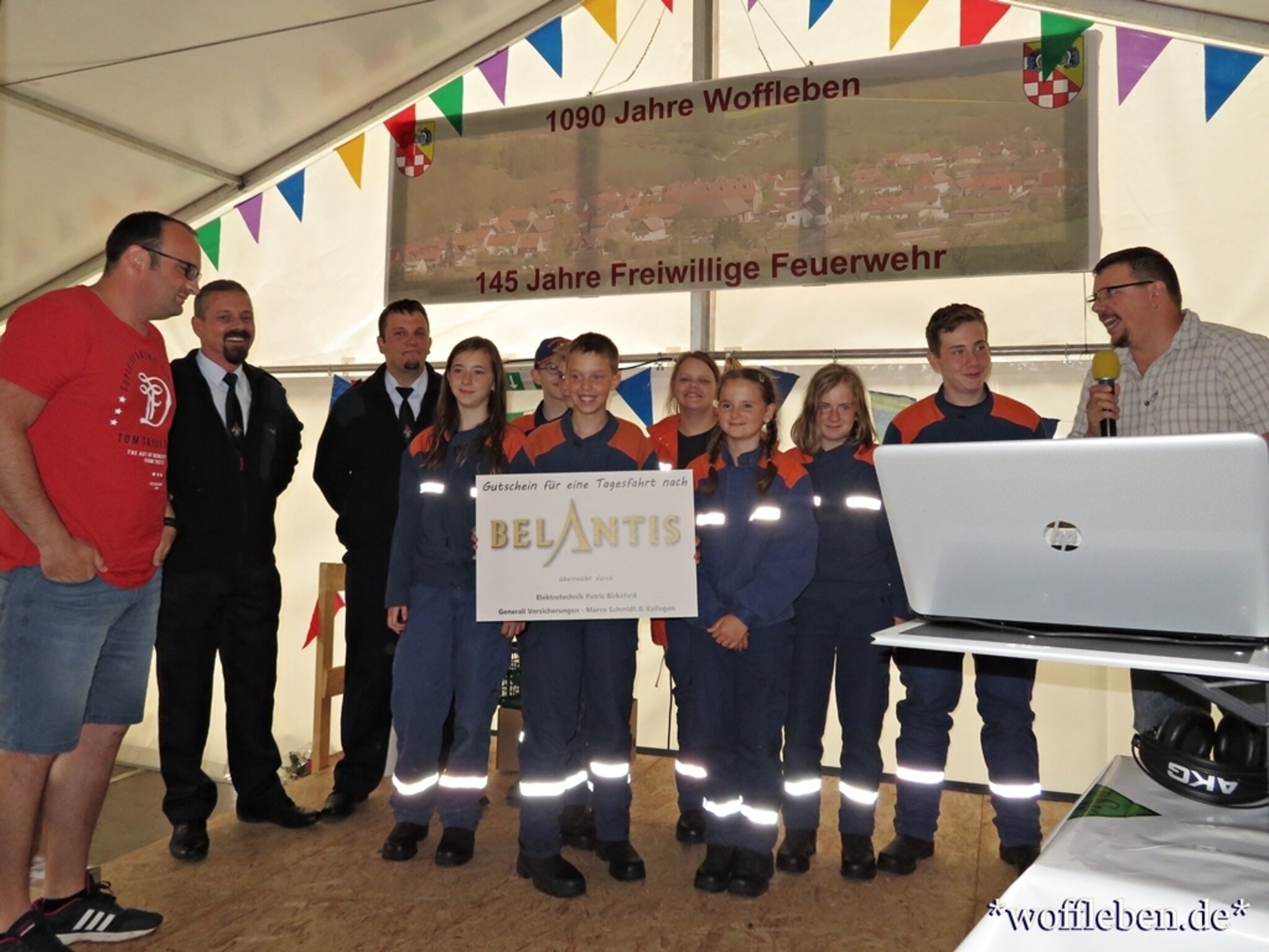 Jugendfeuerwehr Woffleben feiert 20jähriges Bestehen Ellrich