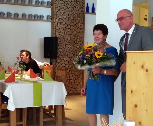 Und immer gab es Blumen