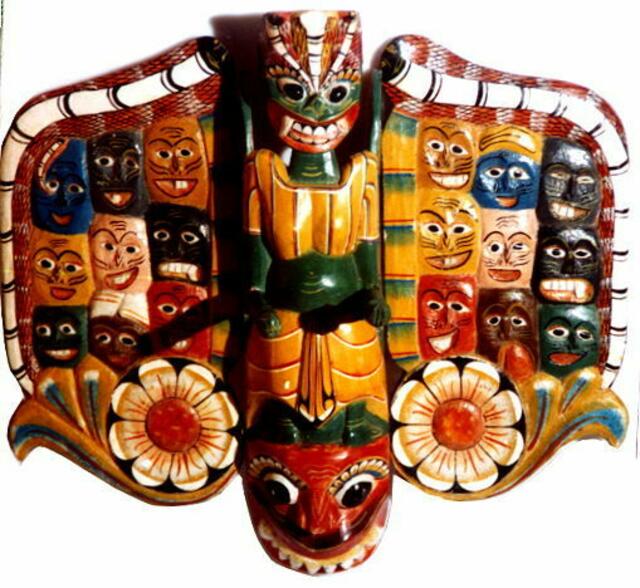 Sri Lanka, Kolam-exorzismus