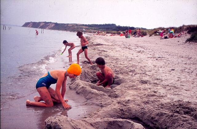 am Strand von Langeland