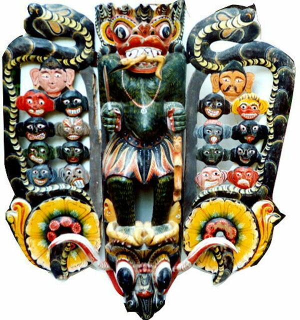 Sri Lanka, Kolam-exorzismus