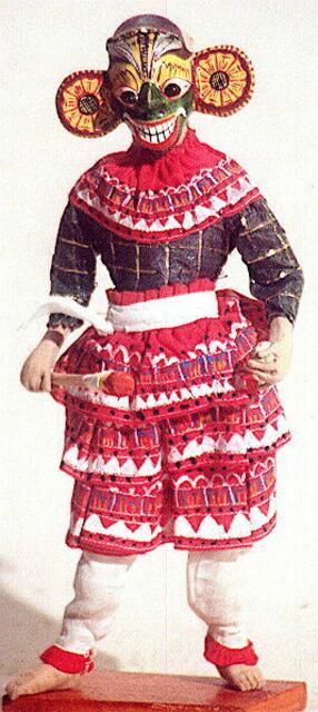 Sri Lanka, Kolam-exorzismus