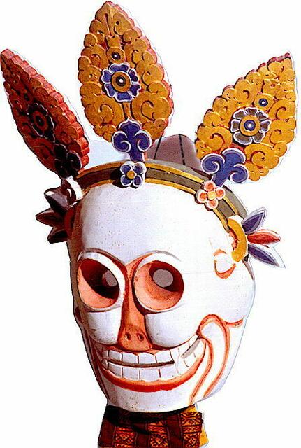 Bhutan Herr des Leichenackers