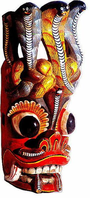 Sri Lanka, Kolam-exorzismus