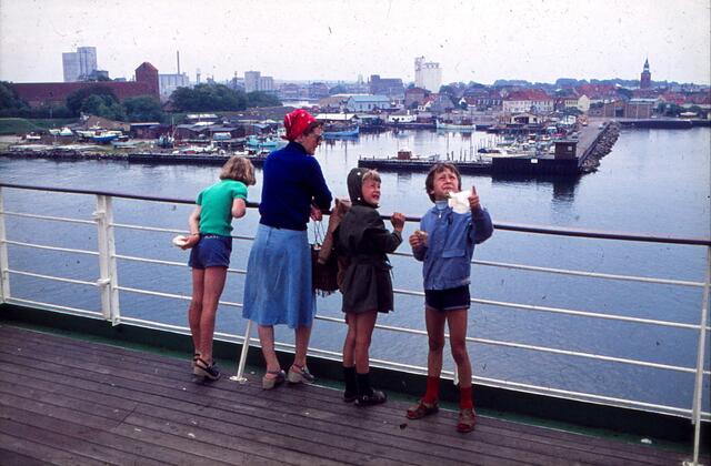 Überfahrt mit der Fähre "Prinz Henrik" von Korsör nach Vyborg