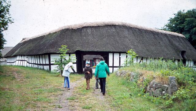 Bauernhof im Dorf Horne in Südfünen