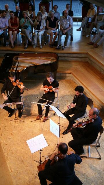 Ensemble Berlin von der Empore