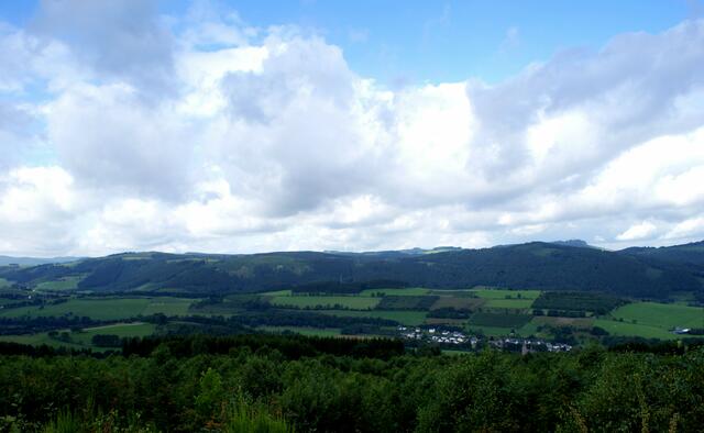 Blick vom Strücker Stein nördlich von Assinghausen