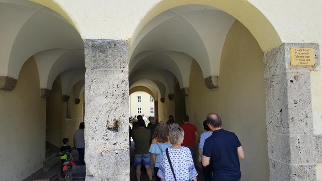 Tordurchgang / Kragstein-gewölbe