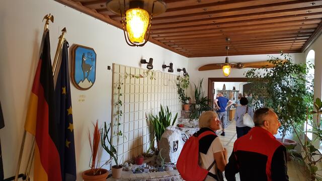 Eingangshalle im Mannschafts-/Offizierscasinos