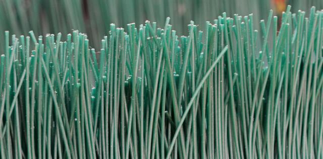 künstliches Gras oder doch Detail vom Bessen