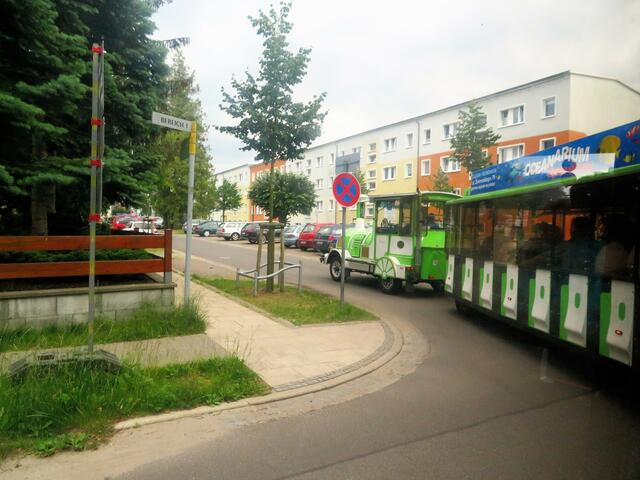 Ein Bild von der Bimmelbahn.