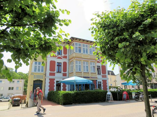 Schöne Villen in Ahlbeck.
