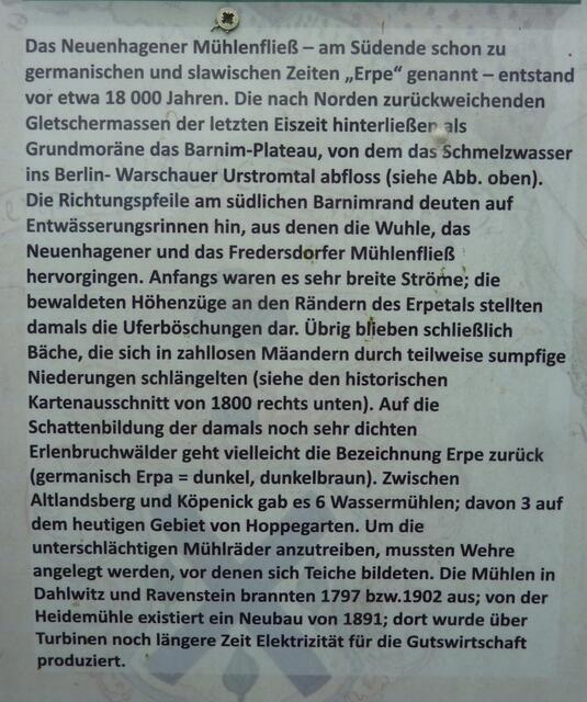 Infotafeln mit viel Wissenswertem